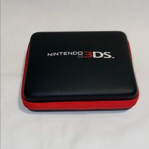Nintendo 3DS Black and Red Case
